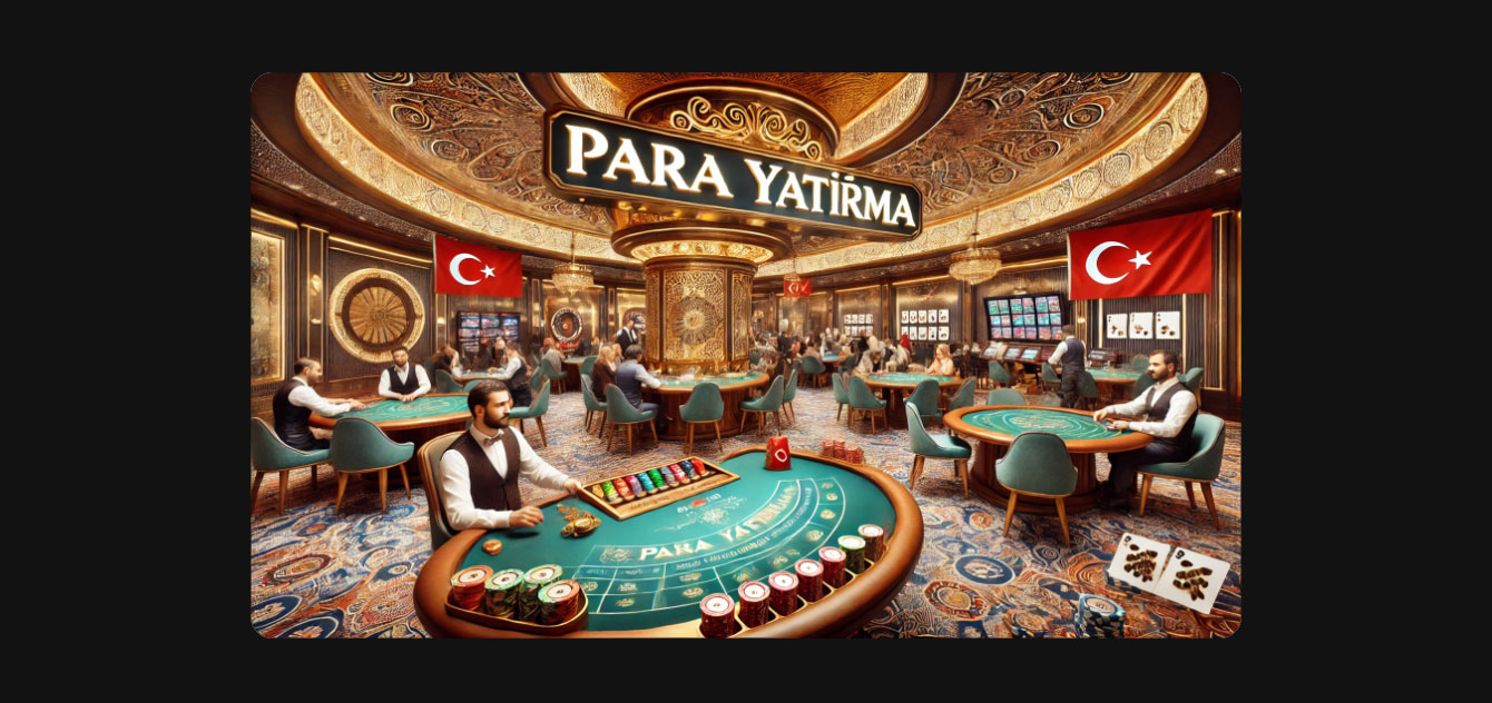Para Yatirma casino Türkiye.